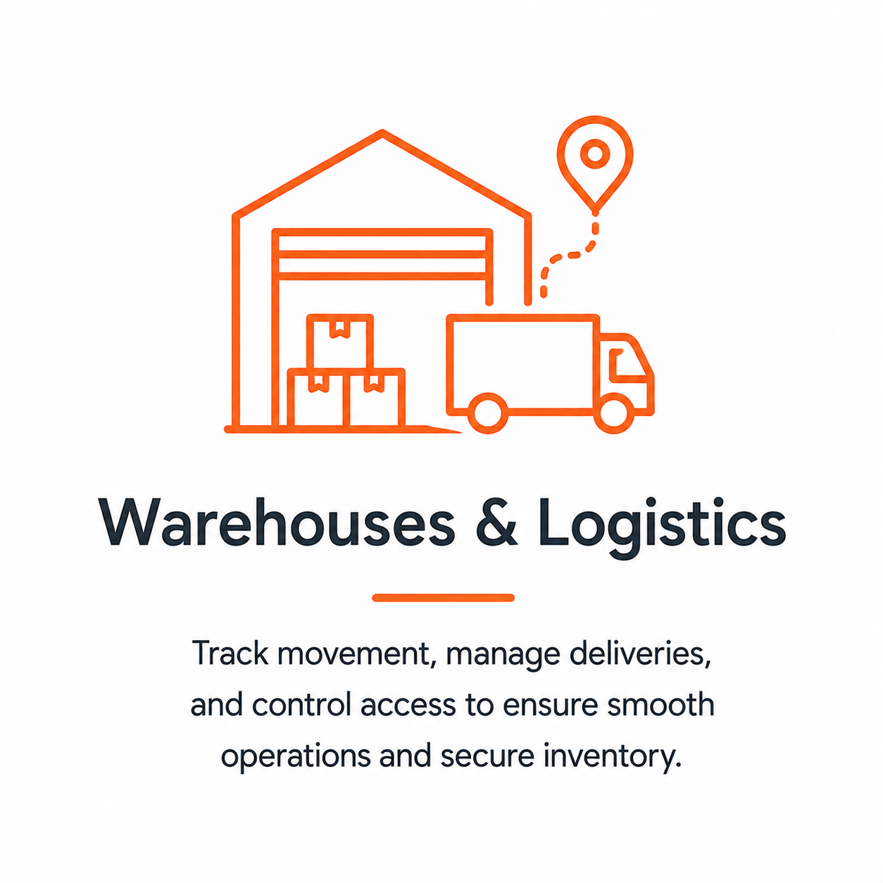 warehouse and logistics lock system