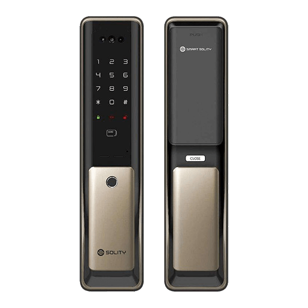 SOLITY GP-6000BAK Face Recognition Push-Pull Smart Lock